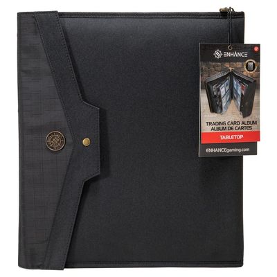 ENHANCE BINDER TOPLOADER 9 POCKET BLACK