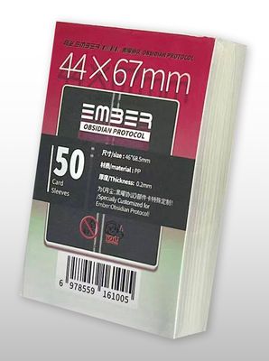 EMBER: OBSIDIAN PROTOCOL CARD SLEEVES