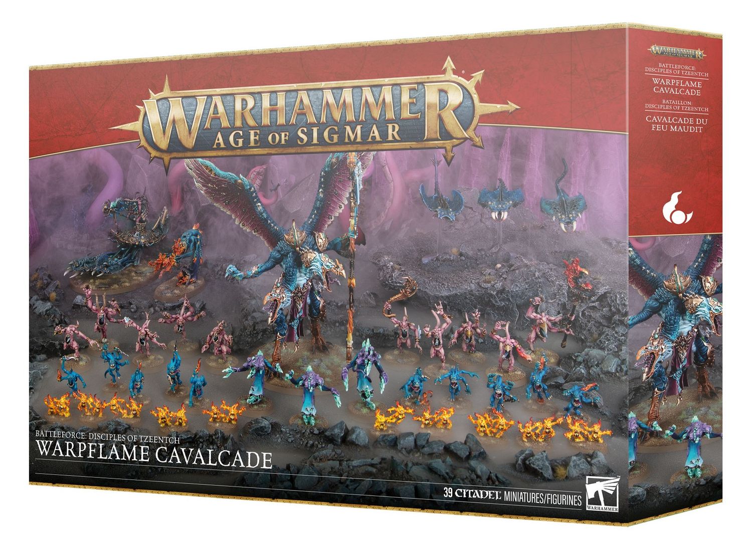 BATTLEFORCE: DISCIPLES OF TZEENTCH - WARPFLAME CAVALCADE