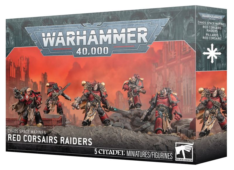 CHAOS SPACE MARINES: RED CORSAIRS RAIDERS