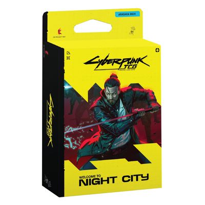 CYBERPUNK TCG: WELCOME TO NIGHT CITY STARTER DECK - EMBRACING POWER CYBERPUNK TCG: WELCOME TO NIGHT CITY STARTER DECK - EMBRACING POWER