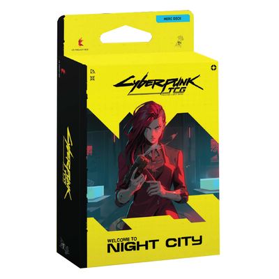 CYBERPUNK TCG: WELCOME TO NIGHT CITY STARTER DECK - THE HEIST CYBERPUNK TCG: WELCOME TO NIGHT CITY STARTER DECK - THE HEIST