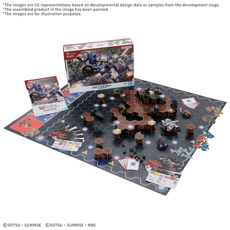 GUNDAM ASSEMBLE: DELUXE SET 01 (DX01) GUNDAM ASSEMBLE: DELUXE SET 01 (DX01)