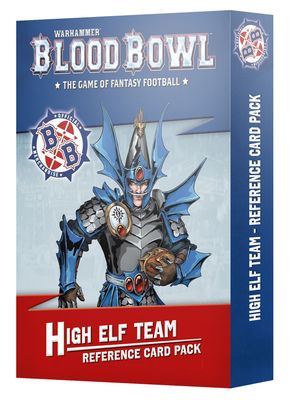 BLOOD BOWL: REFERENCE CARDS - HIGH ELF BLOOD BOWL: REFERENCE CARDS - HIGH ELF