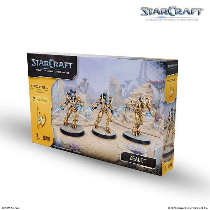 STARCRAFT TMG PROTOSS ZEALOT EXPANSION SET