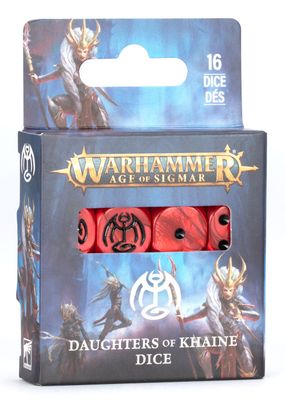 AGE OF SIGMAR: DAUGHTERS OF KHAINE DICE SET