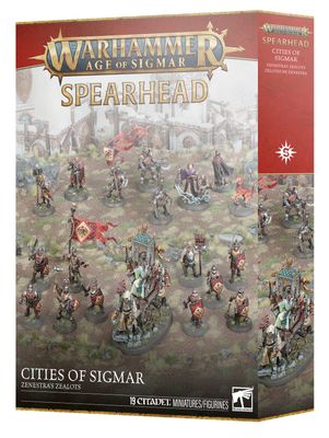 SPEARHEAD: CITIES OF SIGMAR - ZENESTRAS ZEALOTS SPEARHEAD: CITIES OF SIGMAR - ZENESTRAS ZEALOTS