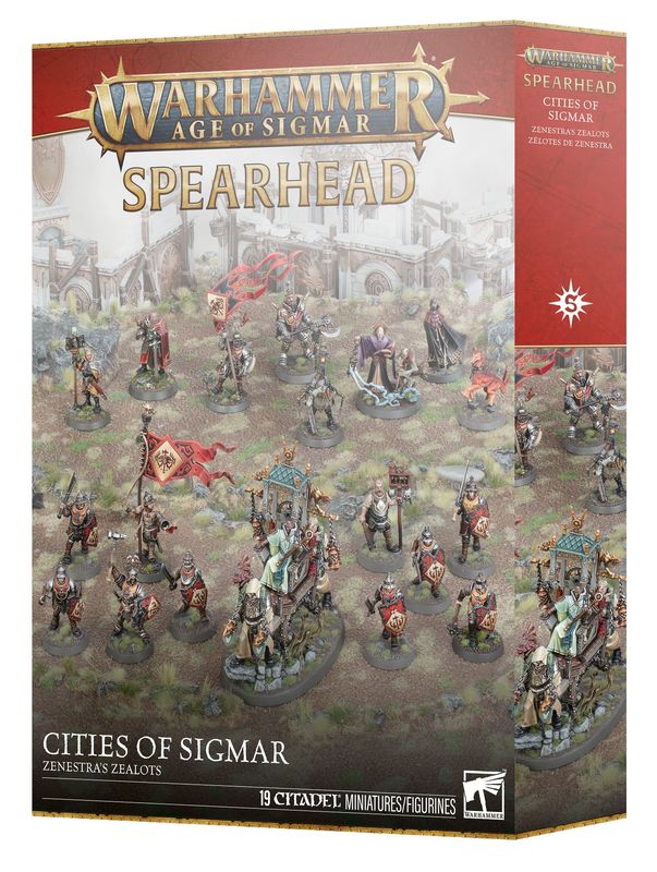 SPEARHEAD: CITIES OF SIGMAR - ZENESTRAS ZEALOTS SPEARHEAD: CITIES OF SIGMAR - ZENESTRAS ZEALOTS