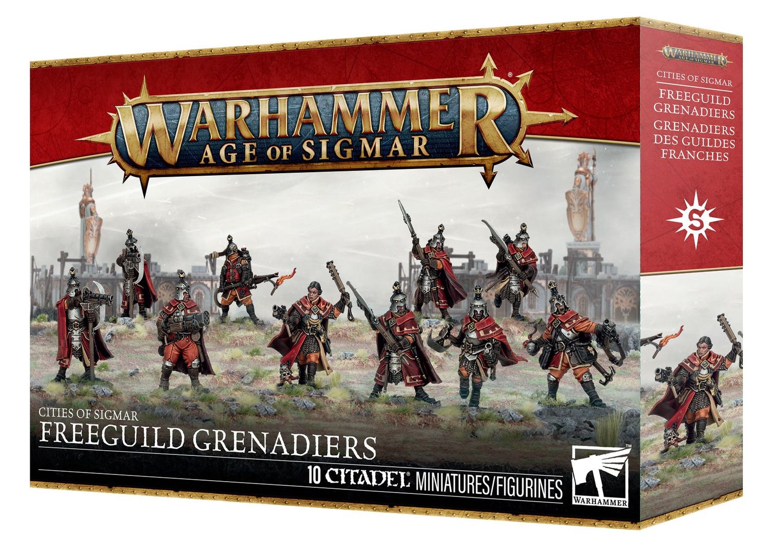CITIES OF SIGMAR: FREEGUILD GRENADIERS
