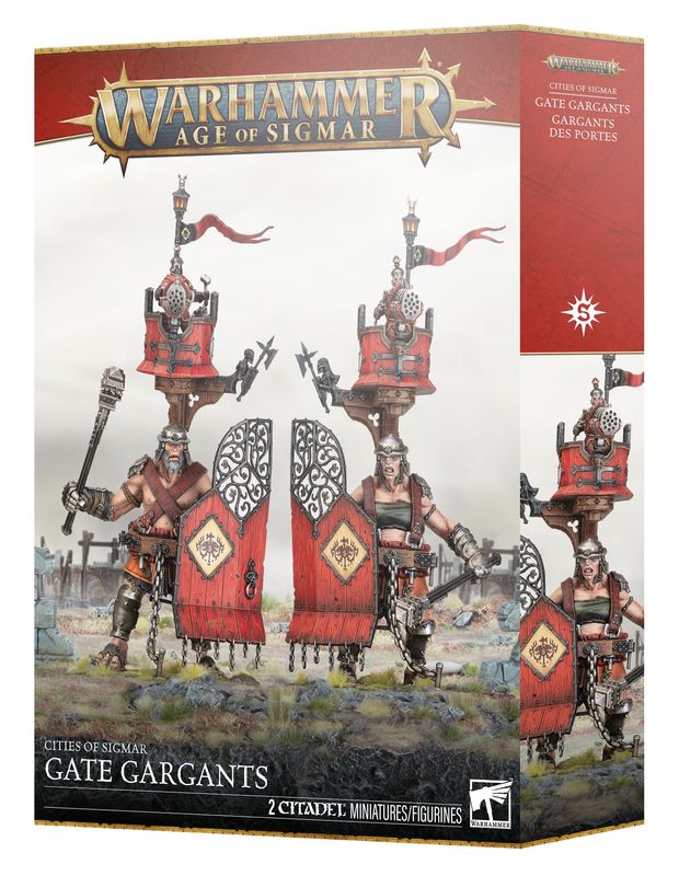 CITIES OF SIGMAR: GATE GARGANTS CITIES OF SIGMAR: GATE GARGANTS