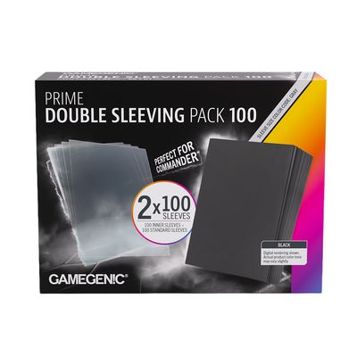PRIME DOUBLE SLEEVING PACK 100 66 X 91