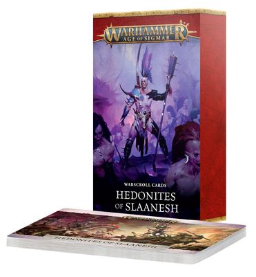 WARSCROLL CARDS: HEDONITES OF SLAANESH