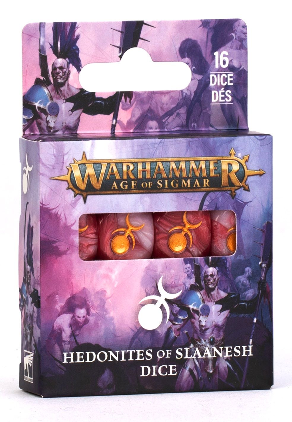 AGE OF SIGMAR: HEDONITES OF SLAANESH DICE SET