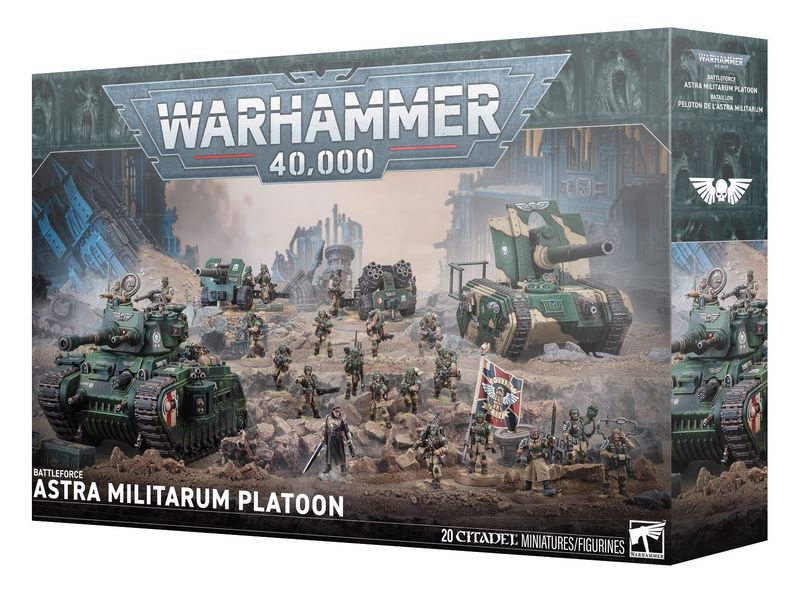 BATTLEFORCE: ASTRA MILITARUM PLATOON BATTLEFORCE: ASTRA MILITARUM PLATOON