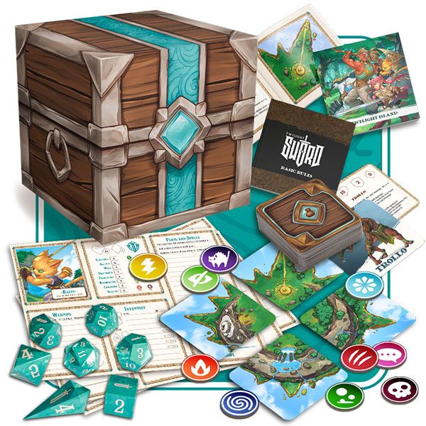 TWILIGHT SWORD RPG STARTER SET BOX TWILIGHT SWORD RPG STARTER SET BOX