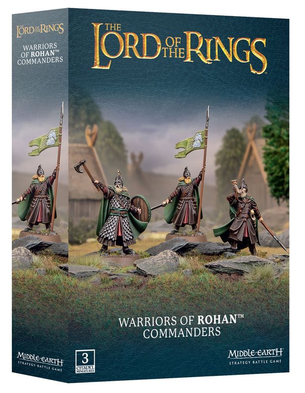 MIDDLE-EARTH: WARRIORS OF ROHAN COMMANDERS MIDDLE-EARTH: WARRIORS OF ROHAN COMMANDERS