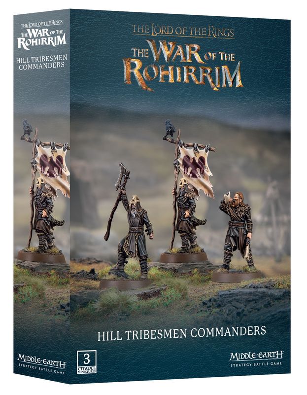 MIDDLE-EARTH: HILL TRIBESMEN COMMANDERS MIDDLE-EARTH: HILL TRIBESMEN COMMANDERS