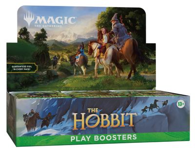 MAGIC THE GATHERING THE HOBBIT PLAY BOOSTER BOX MAGIC THE GATHERING THE HOBBIT PLAY BOOSTER BOX