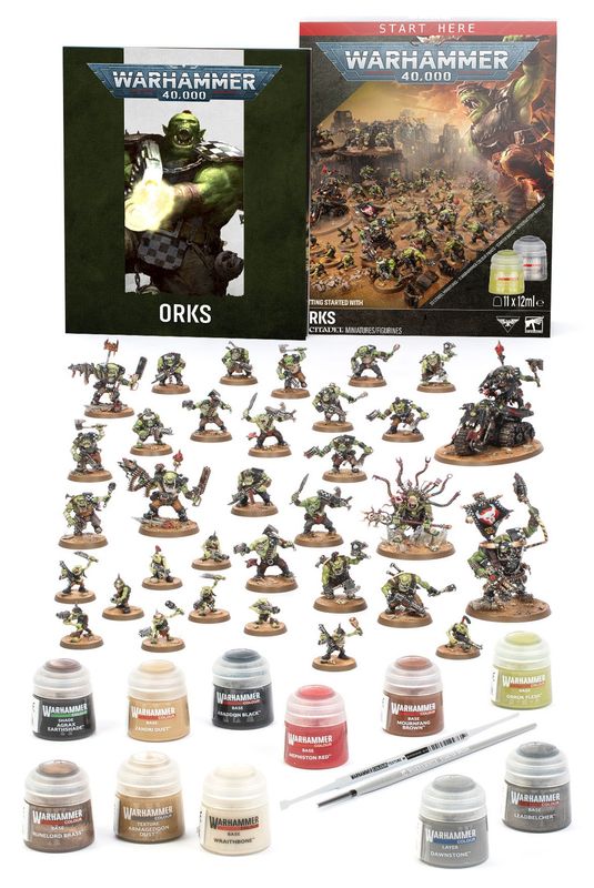 WARHAMMER 40K: GETTING STARTED - ORKS WARHAMMER 40K: GETTING STARTED - ORKS