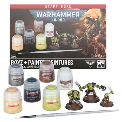 ORKS: ORK BOYZ PAINT SET ORKS: ORK BOYZ PAINT SET