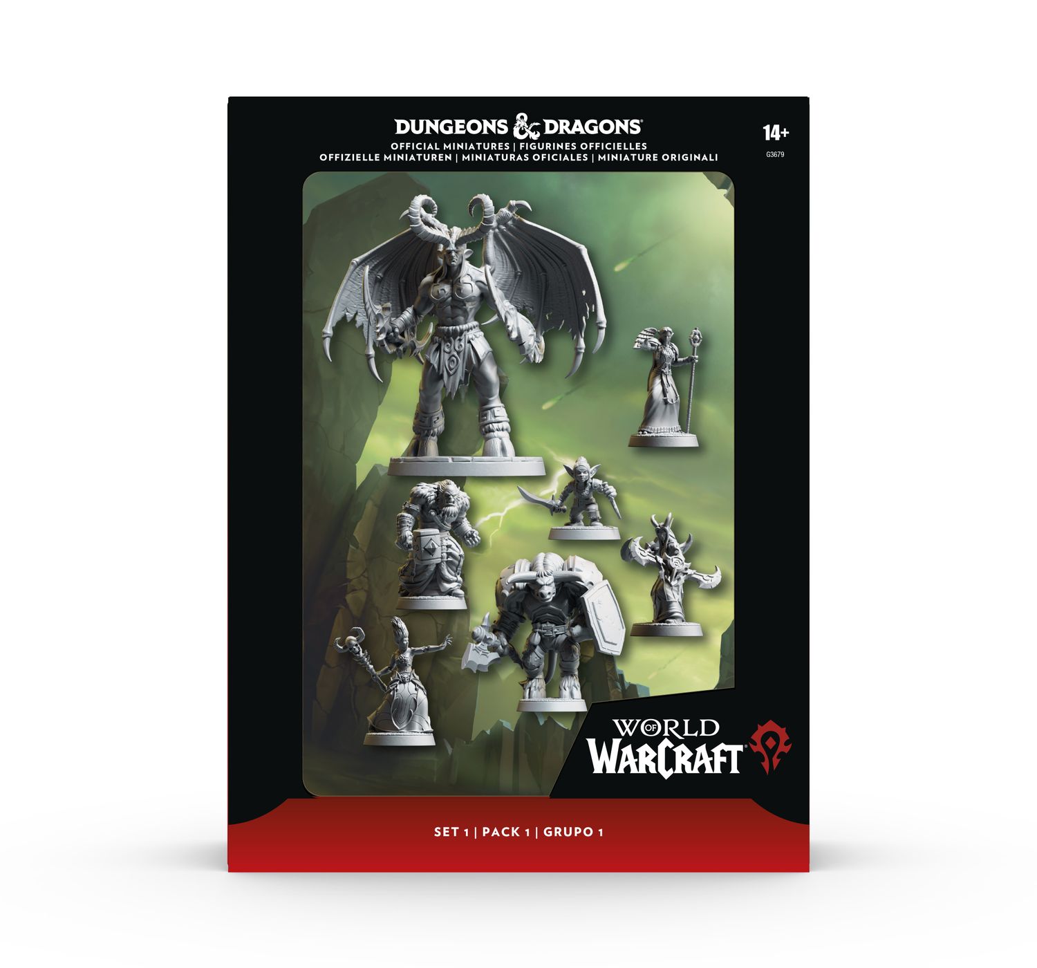 DUNGEONS AND DRAGONS MINIS: WORLD OF WARCRAFT HORDE PACK