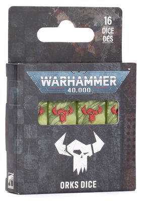 WARHAMMER 40000: ORKS DICE SET