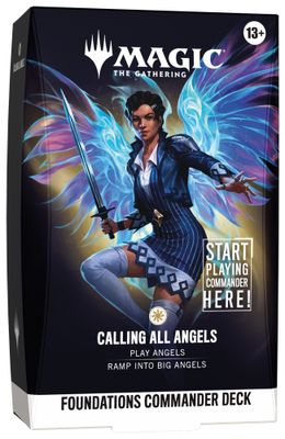 MAGIC: THE GATHERING FOUNDATIONS COMMANDER DECK - CALLING ALL ANGELS