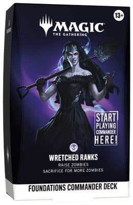 MAGIC: THE GATHERING FOUNDATIONS COMMANDER DECK - WRETCHED RANKS