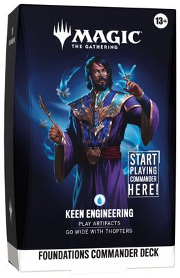 MAGIC: THE GATHERING FOUNDATIONS COMMANDER DECK - KEEN ENGINEERING