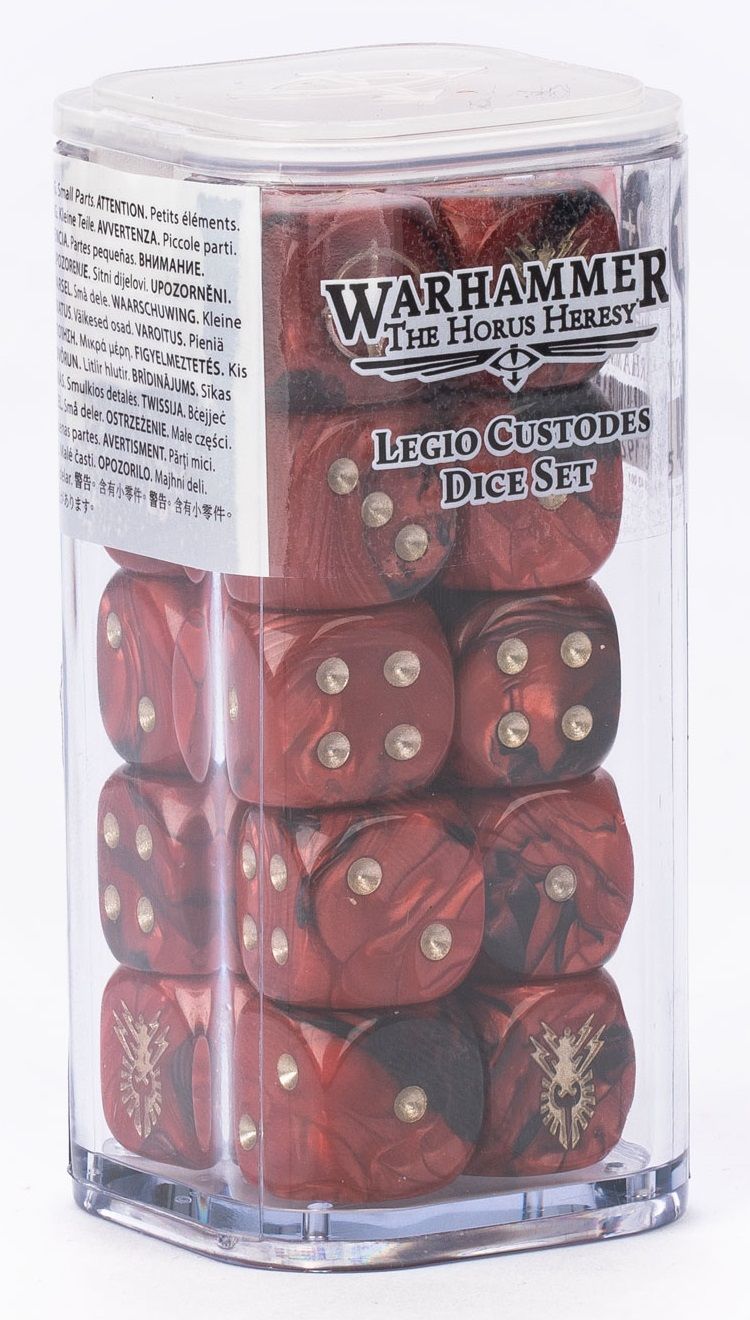 HORUS HERESY: LEGIO CUSTODES DICE SET