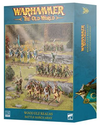 WOOD ELF REALMS: BATTLE MARCH ARMY WOOD ELF REALMS: BATTLE MARCH ARMY