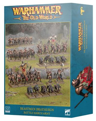 BEASTMEN BRAYHERDS: BATTLE MARCH ARMY BEASTMEN BRAYHERDS: BATTLE MARCH ARMY