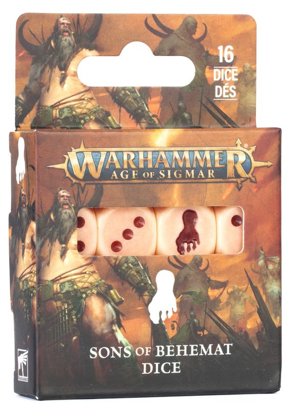 AGE OF SIGMAR: SONS OF BEHEMAT DICE SET AGE OF SIGMAR: SONS OF BEHEMAT DICE SET