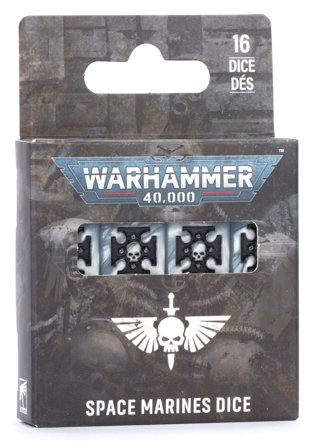 WARHAMMER 40000: SPACE MARINES DICE SET