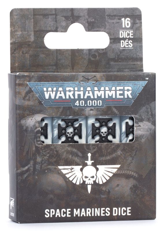 WARHAMMER 40000: SPACE MARINES DICE SET WARHAMMER 40000: SPACE MARINES DICE SET