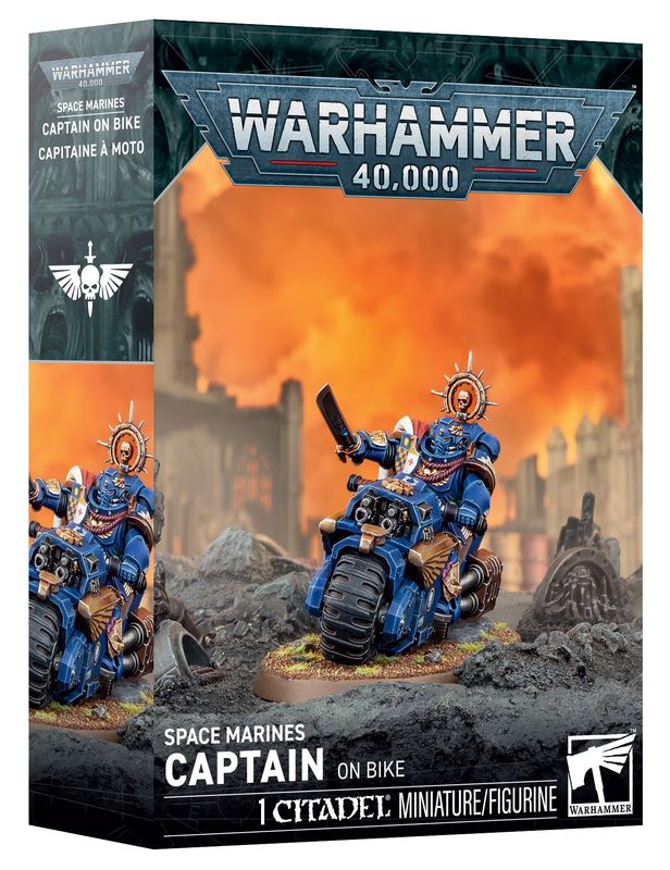 SPACE MARINES: CAPTAIN ON BIKE SPACE MARINES: CAPTAIN ON BIKE