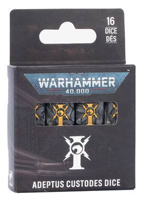 WARHAMMER 40000: ADEPTUS CUSTODES DICE SET