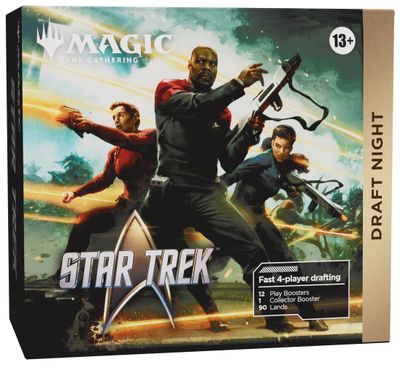 MAGIC THE GATHERING STAR TREK DRAFT NIGHT BOX