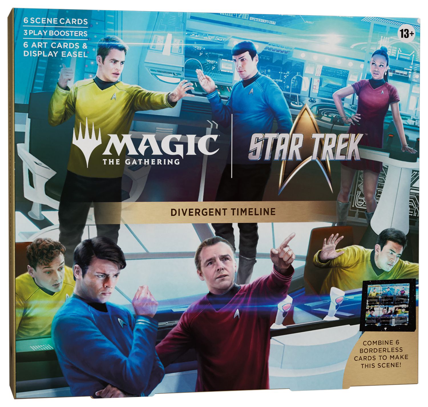 MAGIC: THE GATHERING STAR TREK SCENE BOX DIVERGENT TIMELINES