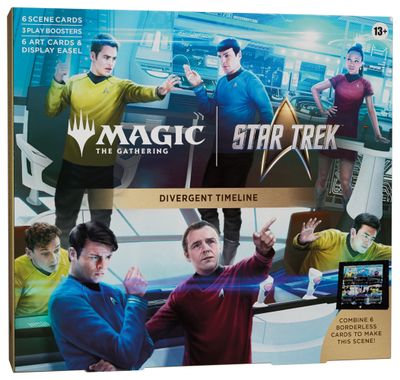 MAGIC: THE GATHERING STAR TREK SCENE BOX DIVERGENT TIMELINES