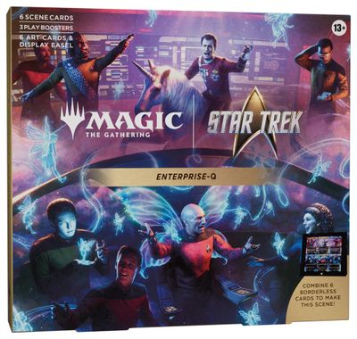 MAGIC: THE GATHERING STAR TREK SCENE BOX ENTERPRISE Q