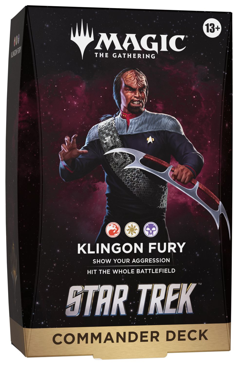 MAGIC THE GATHERING STAR TREK COMMANDER DECK KLINGON FURY