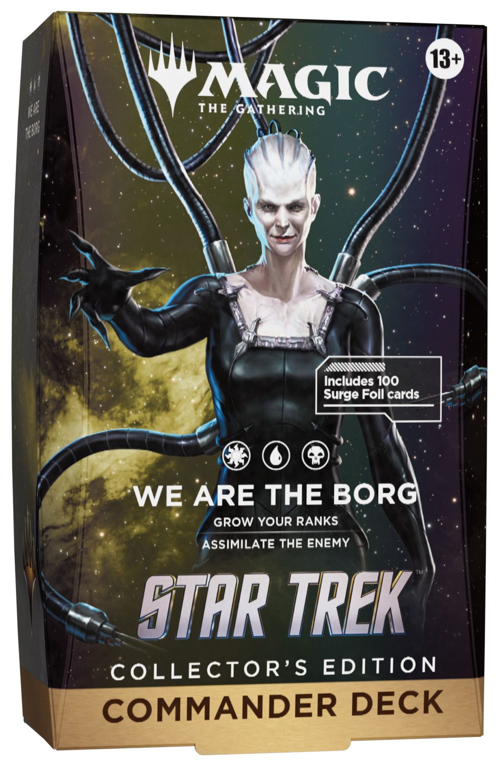 MAGIC THE GATHERING STAR TREK COMMANDER DECK WE ARE THE BORG COLLECTOR EDITION