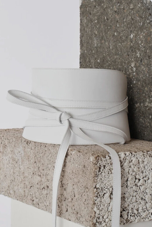 PRITCH - Corset Belt, Colour: Ice White