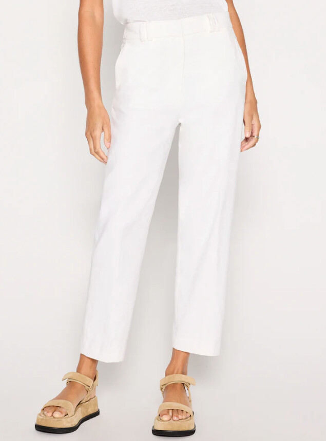 BROCHU WALKER - The Talia Pant, Colour: Salt White, Size: XS