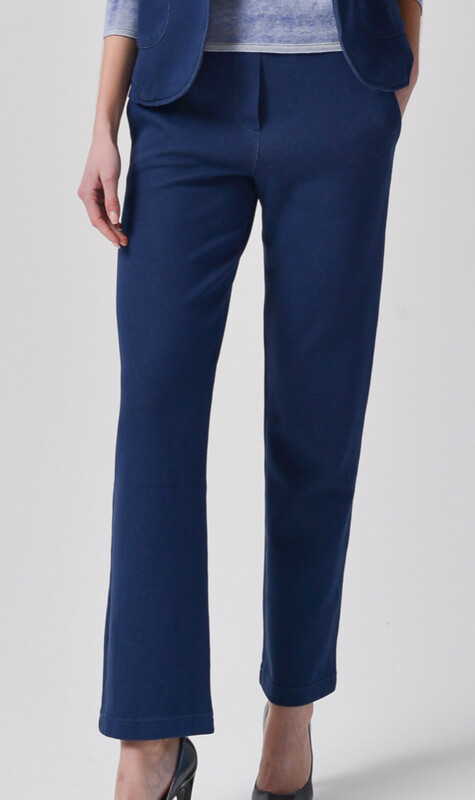 Laura Double Jersey Pant NAVY