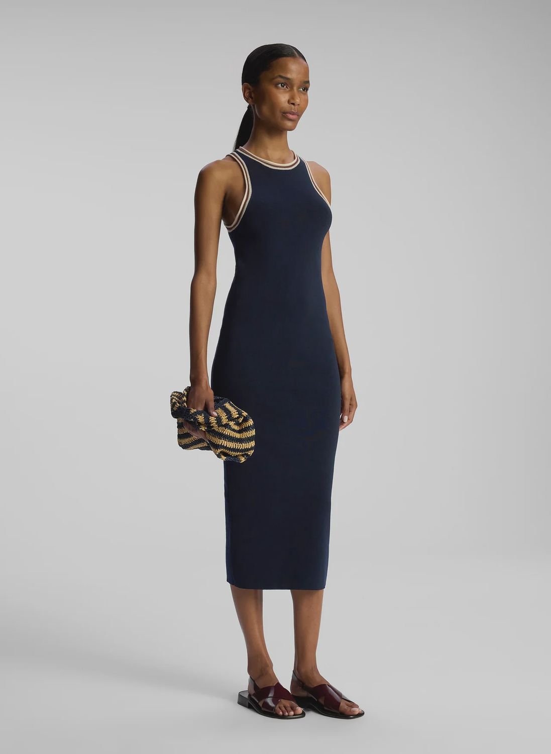 ALC Raye Dress, Colour: Navy, Size: SM