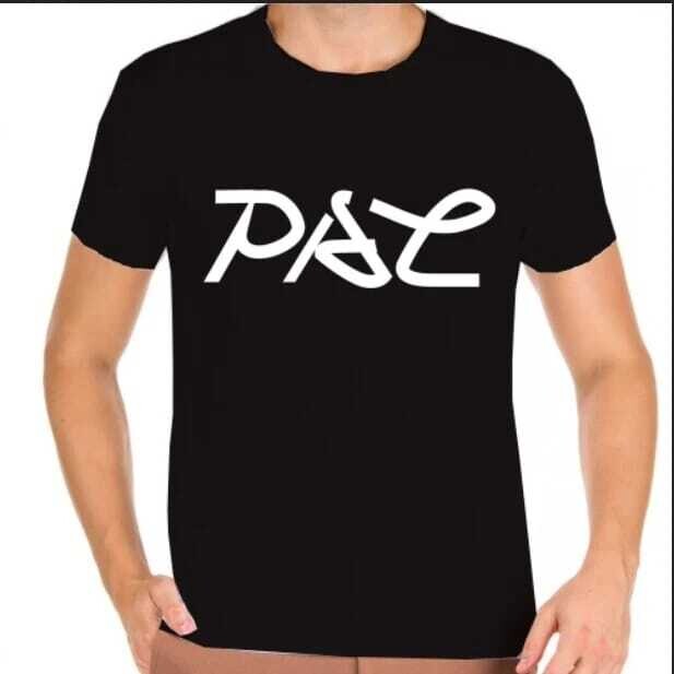 Camiseta &quot;Paz/ Shalom&quot; Preta