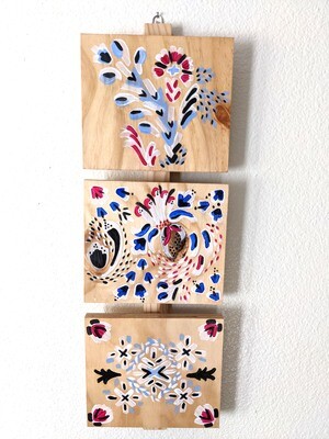 Hand-Painted Rustic-Folk Gallery Wall Set | Southern Dream