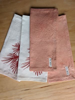 Naturally Dyed Table Linens
